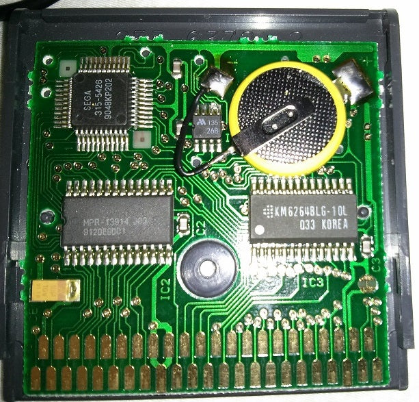 List of SEGA Game Gear Games with Save Batteries