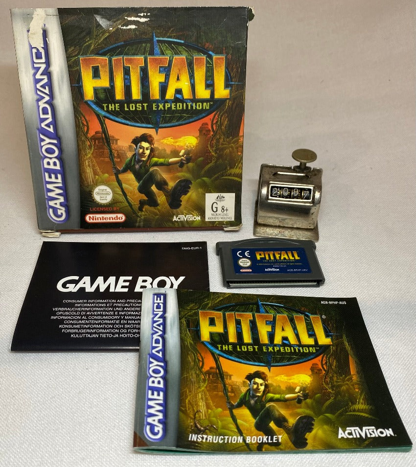 Game | Nintendo Game Boy Advance GBA | Pitfall: The Lost Expedition