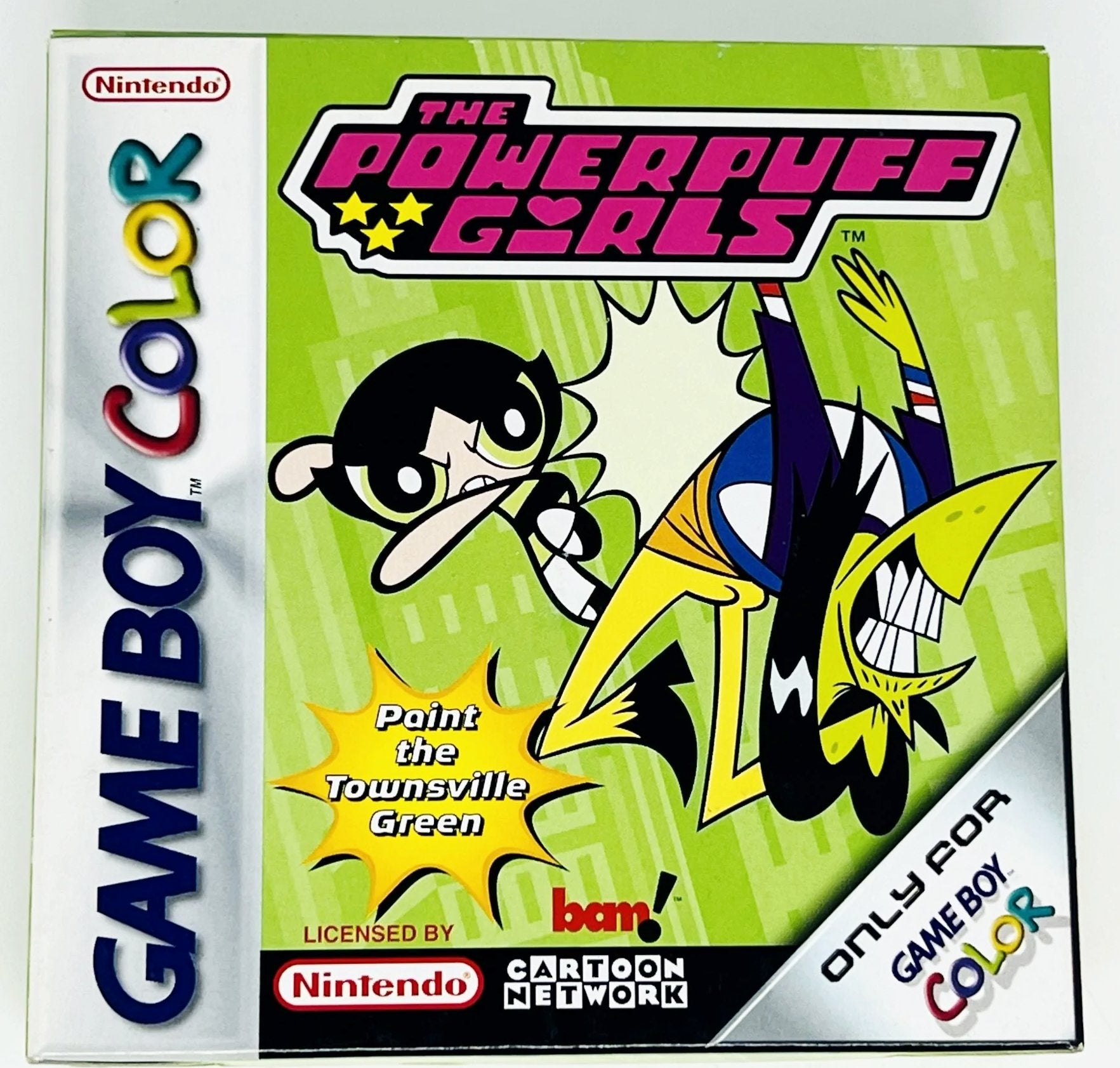 Game | Nintendo Gameboy Color GBC | Powerpuff Girls: Paint The Townsville Green