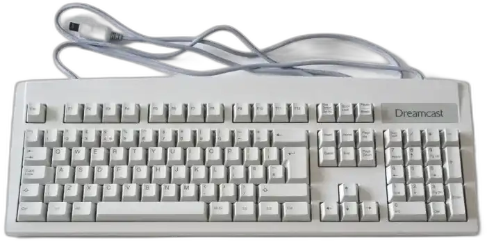 Dreamcast Keyboard ドリームキャスト・キーボード スケルトン（Sega 