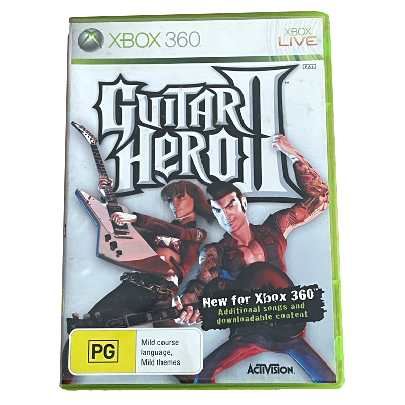Game | Microsoft XBOX 360 | Guitar Hero II