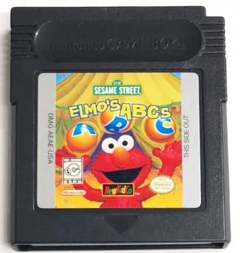 Game | Nintendo Game Boy Color GBC | Sesame Street Elmo's ABCs