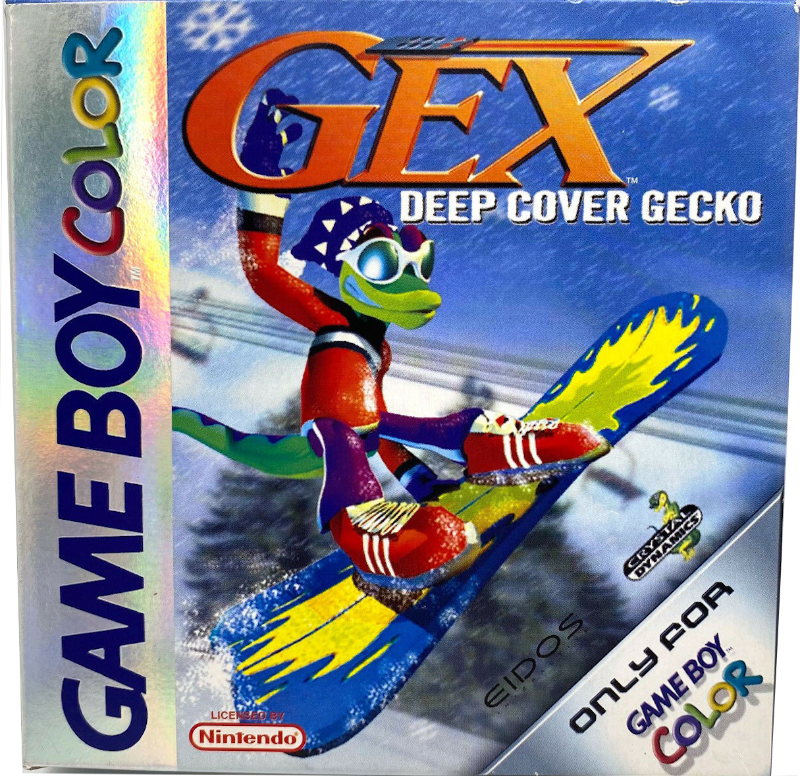 Game | Nintendo Gameboy  Color GBC | Gex Deep Cover Gecko
