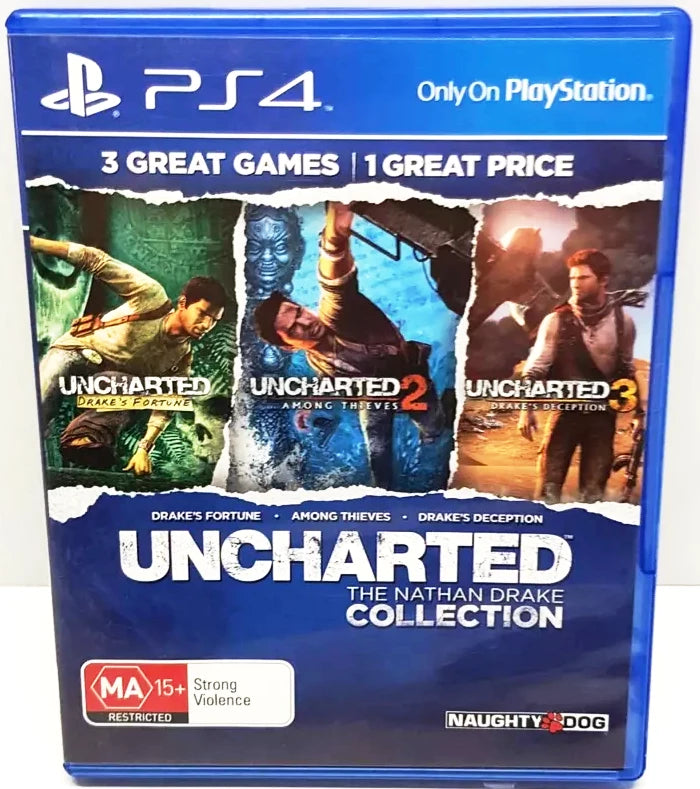 Game | Sony PlayStation PS4 | Uncharted: The Nathan Drake Collection