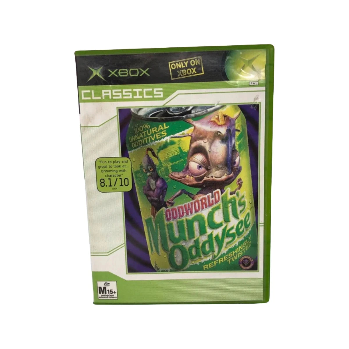 Jeu Xbox Oddworld Munch's Oddysee - 1ère Génération - PAL FR - Sans Notice