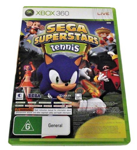 Game Xbox 360 Sega Superstars Tennis