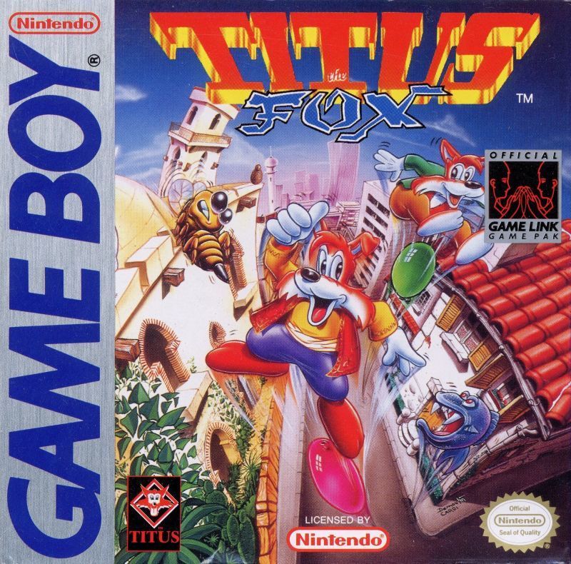 Game | Nintendo Gameboy GB | Titus The Fox