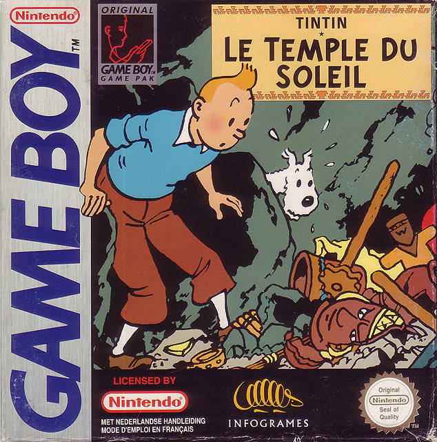 Game | Nintendo Gameboy GB | Tintin: Prisoners Of The Sun