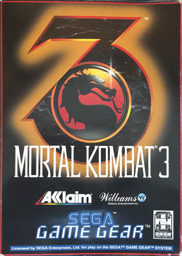 Game | SEGA Game Gear | Mortal Kombat 3
