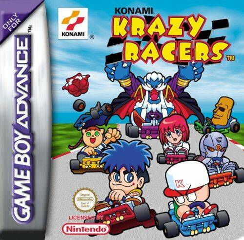 Game | Nintendo Gameboy  Advance GBA | Konami Krazy Racers