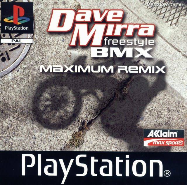 Game | Sony PlayStation PS1 | Dave Mirra Freestyle BMX Maximum Remix