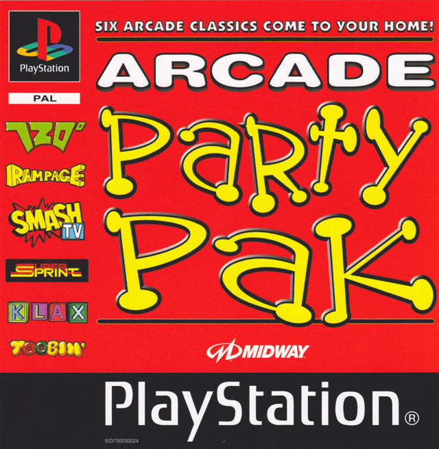 Game | Sony PlayStation PS1 | Arcade Party Pak