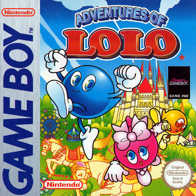 Game | Nintendo Gameboy GB | Adventures Of Lolo
