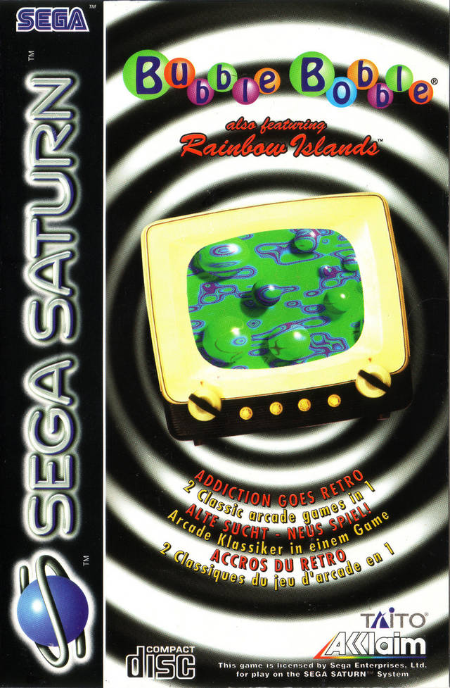 Game | SEGA Saturn | Bubble Bobble Featuring Rainbow Islands