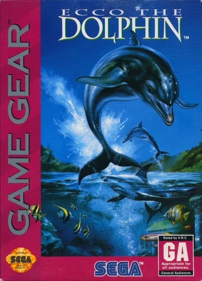 Game SEGA Game Gear Ecco The Dolphin
