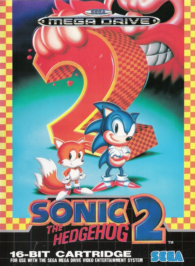 Game | Sega Mega Drive Genesis | Sonic The Hedgehog 2