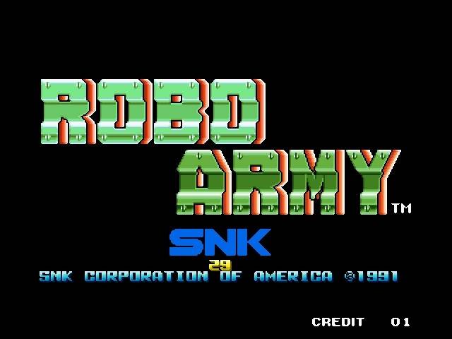 Game | SNK Neo Geo AES NTSC-J | Robo Army