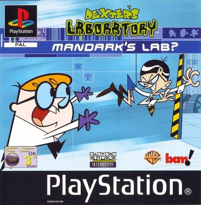 Game | Sony PlayStation PS1 | Dexter's Laboratory Mandark's Lab