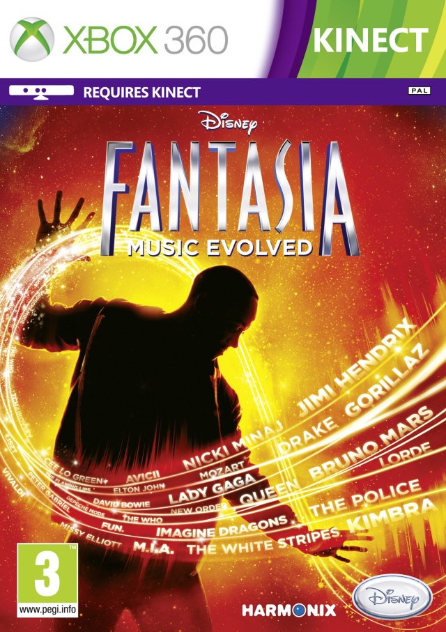 Game | Microsoft Xbox 360 | Fantasia: Music Evolved