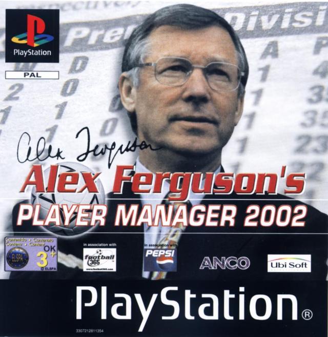 Game | Sony PlayStation PS1 | Alex Ferguson's Player Manager 2002