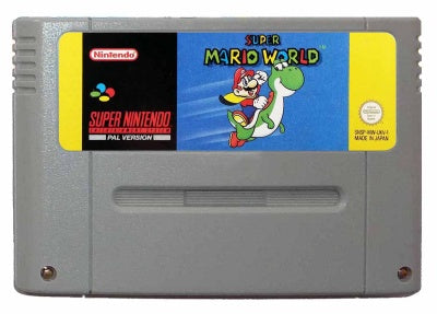 Game | Super Nintendo SNES | Super Mario World PAL
