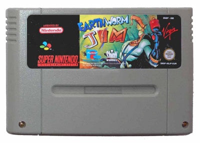 Game | Super Nintendo SNES | Earthworm Jim
