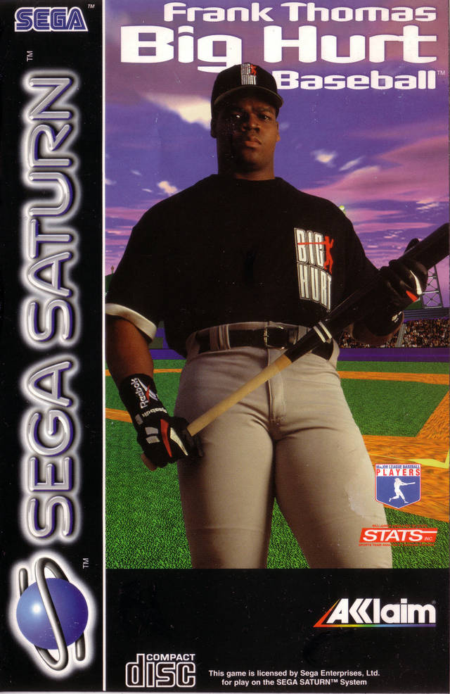 Mega Drive Big Hurt Baseball – Jeu Complet, Très Bon état, Cartouche Seule