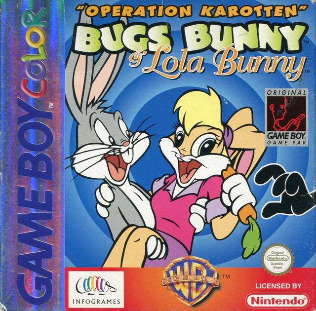 Game | Nintendo Game Boy Color GBC | Bugs Bunny & Lola Bunny Operation Carrot Patch