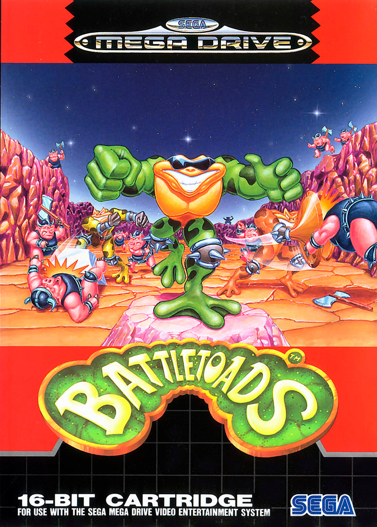 Game SEGA Mega Drive Battletoads