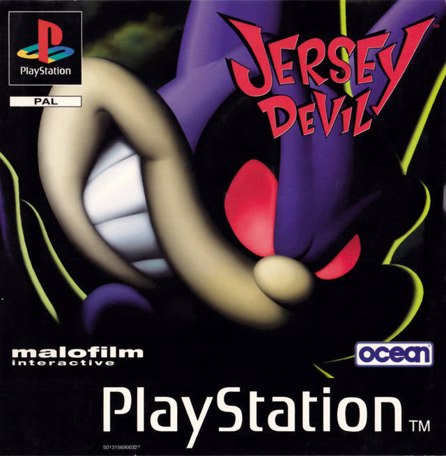 Game Sony PlayStation PS1 Jersey Devil