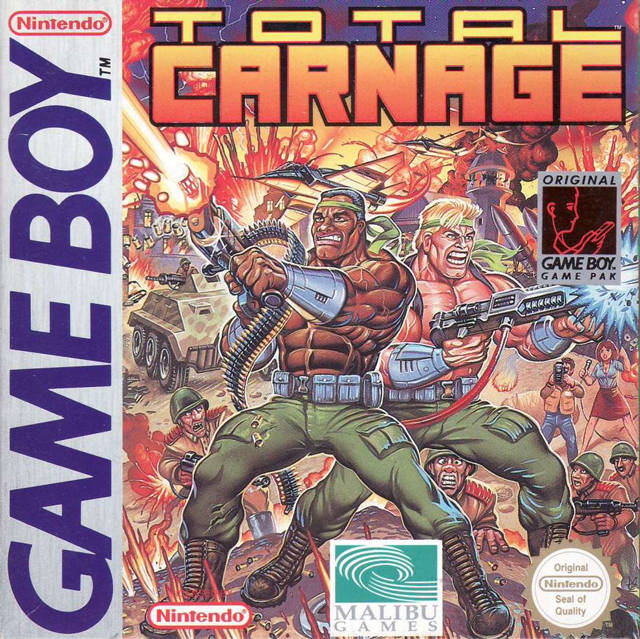 Game | Nintendo Gameboy GB | Total Carnage