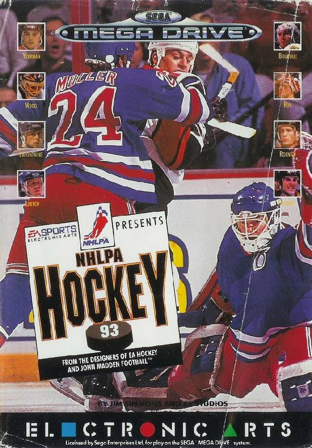 NHLP Hockey 93 Sega Mega Drive Complet PAL Megadrive
