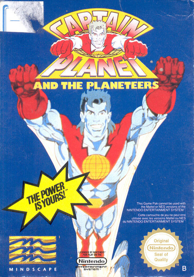 Game | Nintendo NES | Captain Planet And The Planeteers