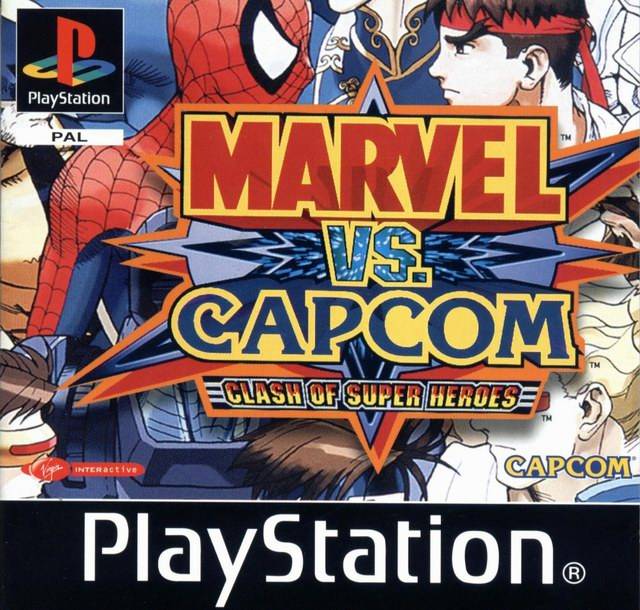 Game | Sony PlayStation PS1 | Marvel Vs. Capcom Clash Of Super Heroes