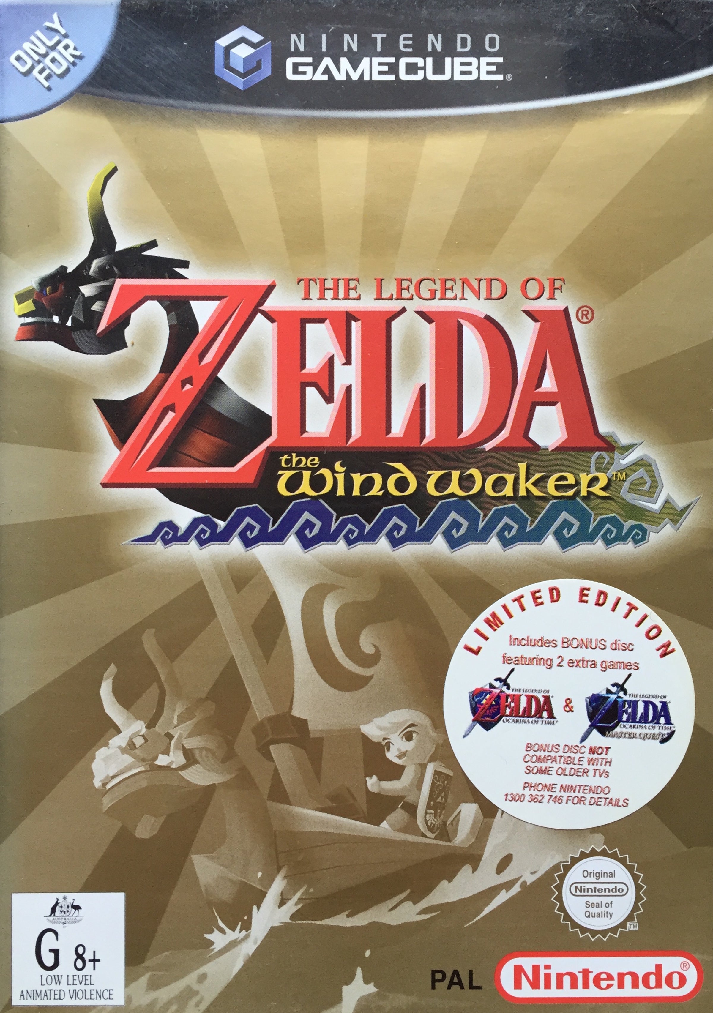 Game | Nintendo GameCube | Zelda Wind Waker [Limited Edition]
