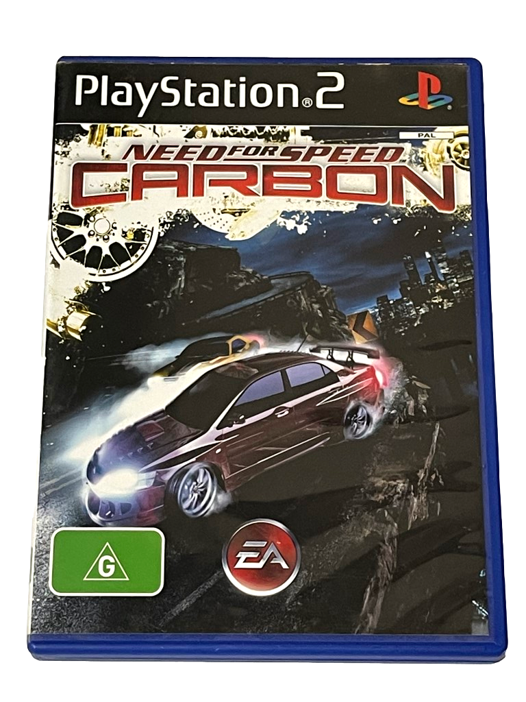 Game Sony Playstation PS2 Need For Speed Carbon