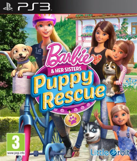 Game | Sony PlayStation PS3 | Barbie & Her Sisters: Puppy Rescue
