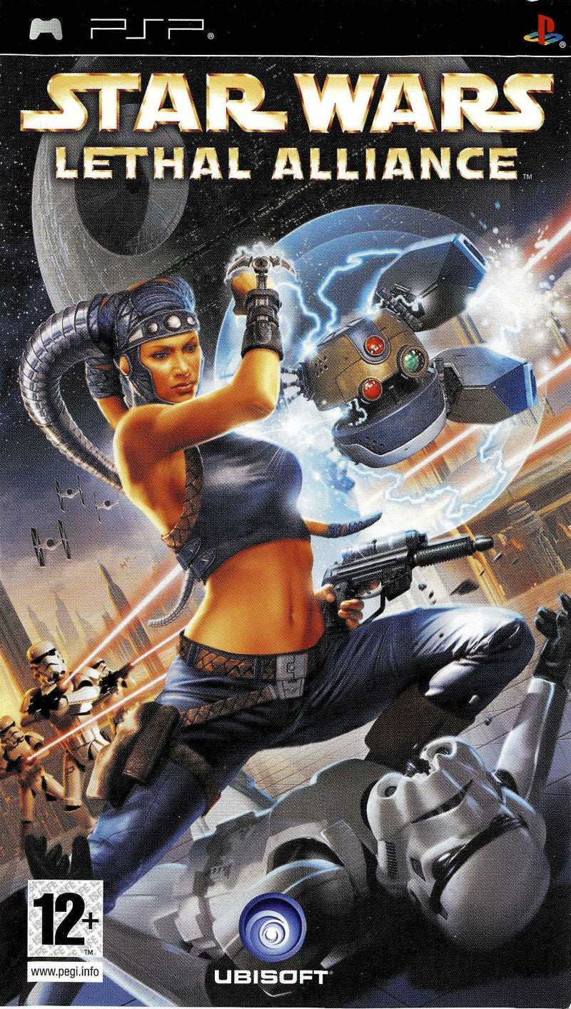 Game Sony PSP Star Wars Lethal Alliance