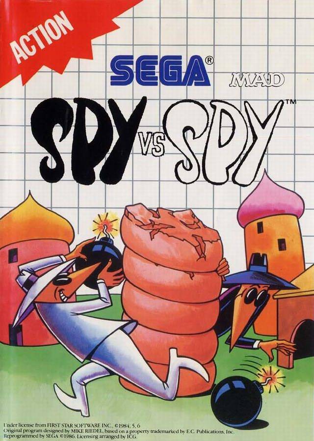 Game | Sega Master System | Spy Vs Spy