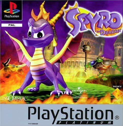 Game | Sony PlayStation PS1 | Spyro The Dragon [Platinum]