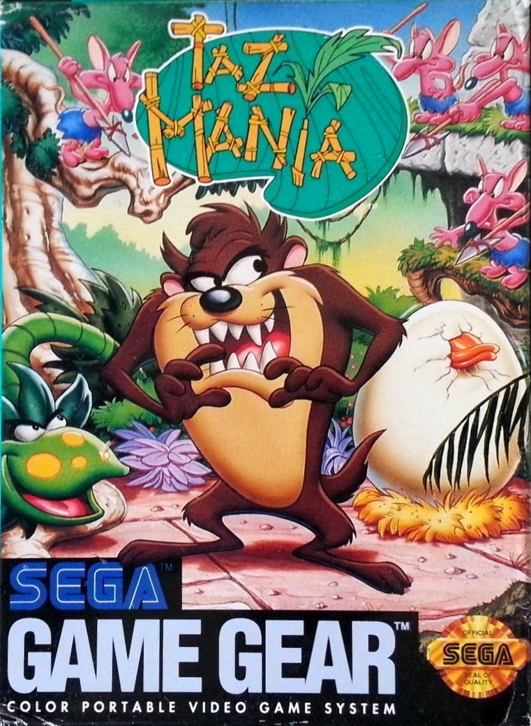 Game SEGA Game Gear Taz Mania