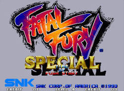 Game | SNK Neo Geo AES | Fatal Fury Special NGH-223