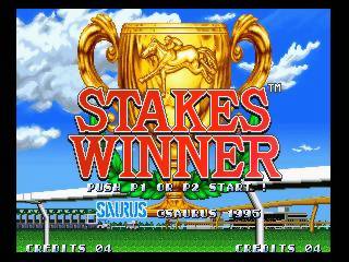 Game | SNK Neo Geo AES NTSC-J | Stakes Winner