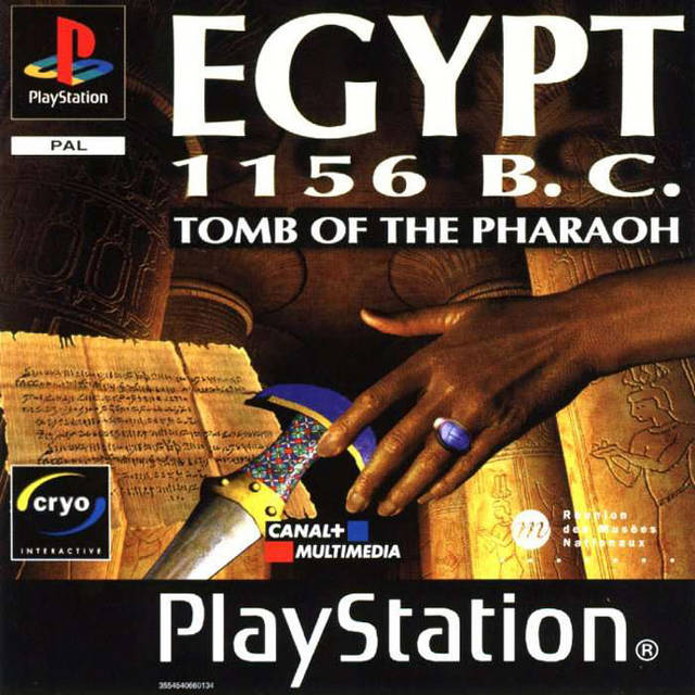 Game | Sony PlayStation PS1 | Egypt 1156 BC: Tomb Of The Pharaoh
