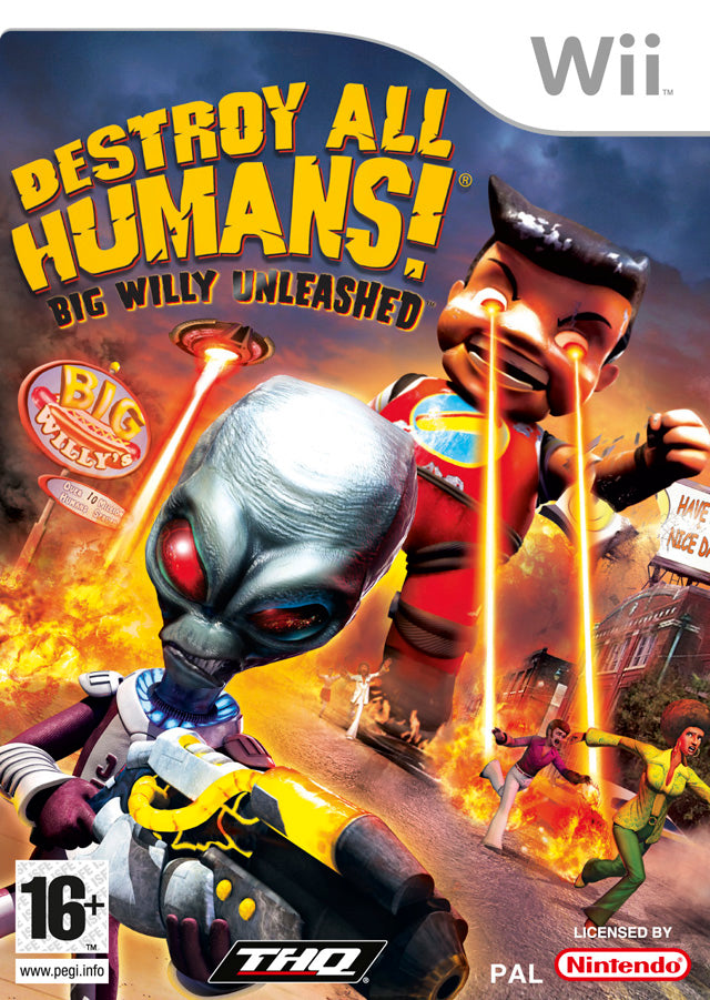 Game | Nintendo Wii | Destroy All Humans Big Willy Unleashed