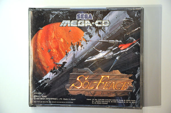 Game | SEGA Mega CD | Sol-Feace / Cobra Command