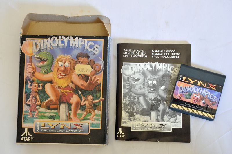 Game | Atari Lynx | Dinolympics
