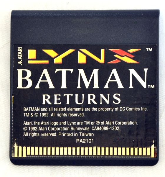Game | Atari Lynx | Batman Returns