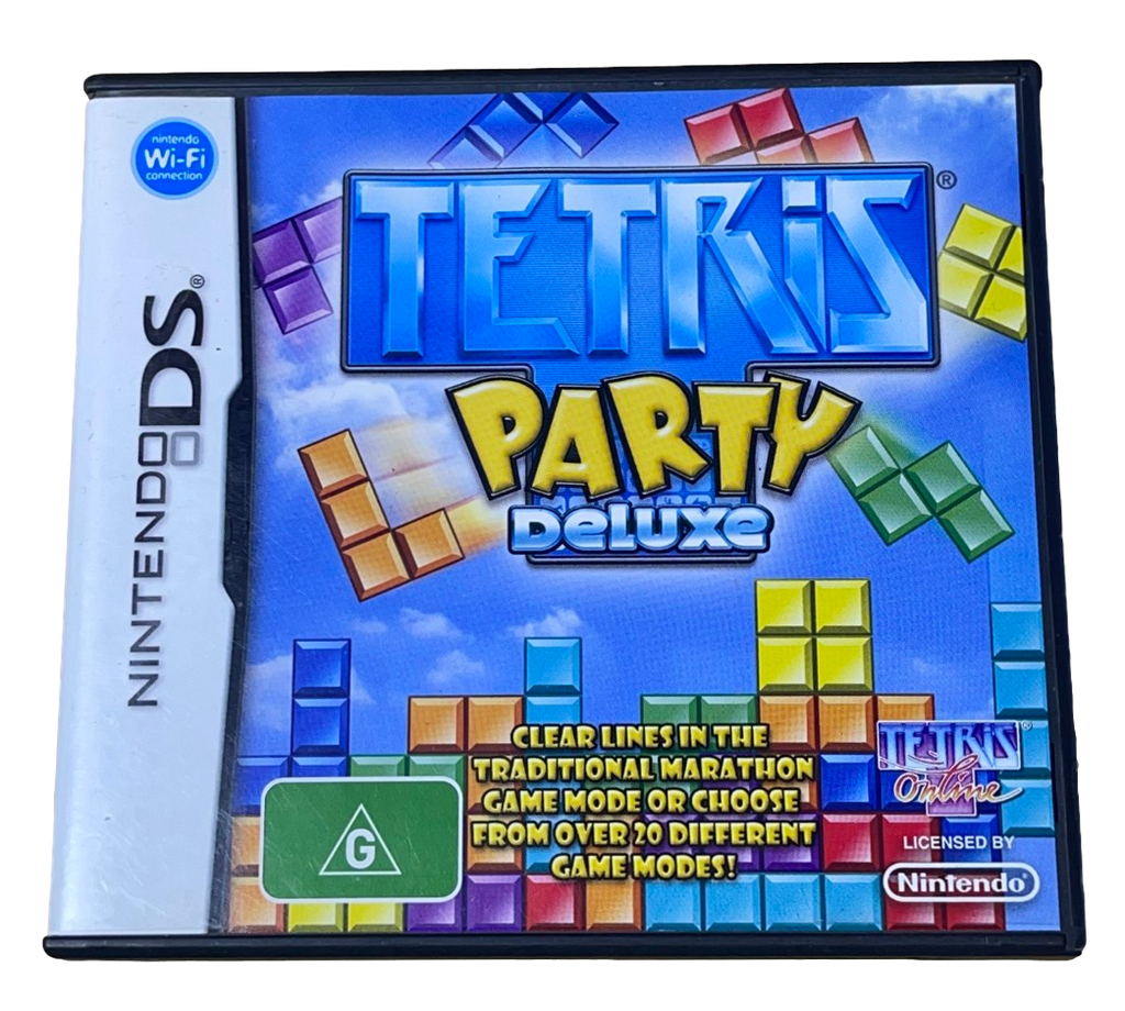 Tetris party top deluxe ds