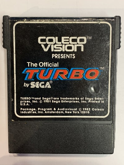 Game | CBS ColecoVision | Turbo